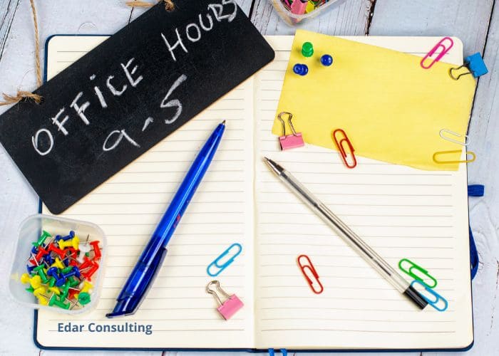 Horario oficina Edar Consulting